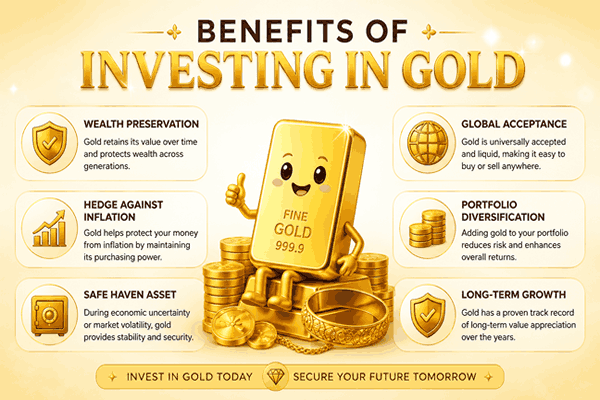 Benefits of Investing in Gold