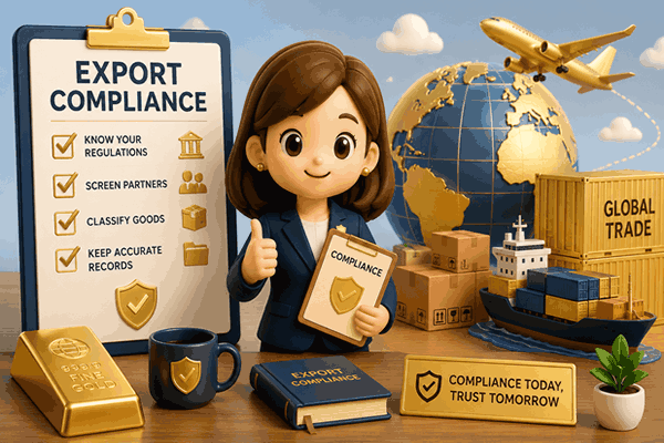 Export Compliance for Gold Exports from Uganda