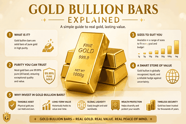 Gold Bullion Bars Explained