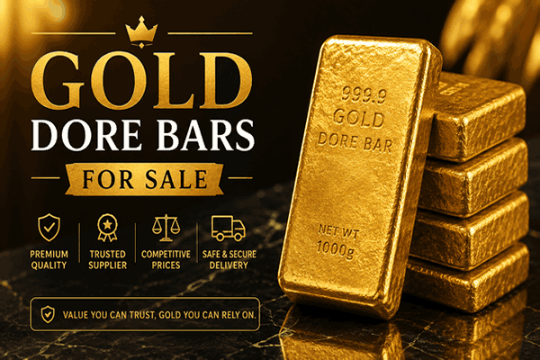 Gold Dore Bars for Sale in Uganda