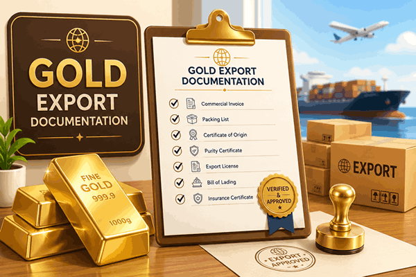 Gold Export Documentation for International Buyers
