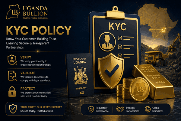 KYC Policy for Gold Trading and Export Services