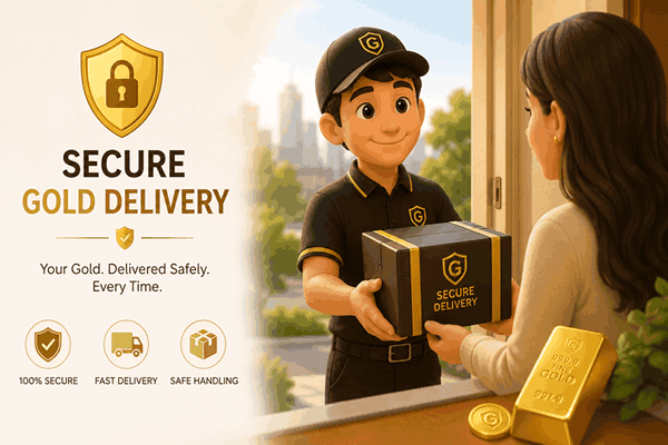Secure Gold Delivery Services and International Gold Shipping
