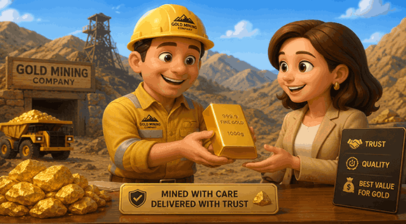 Gold Mining Companies Selling Gold